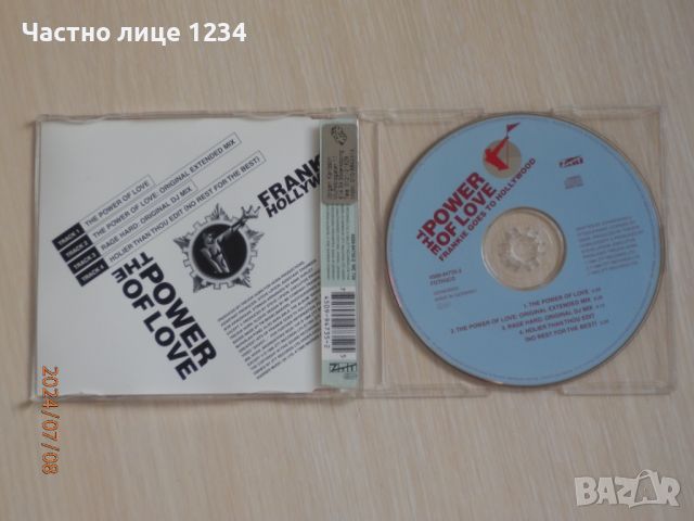 Frankie Goes to Hollywood - The Power of Love - 1984/1993 - maxi single, снимка 2 - CD дискове - 46532570