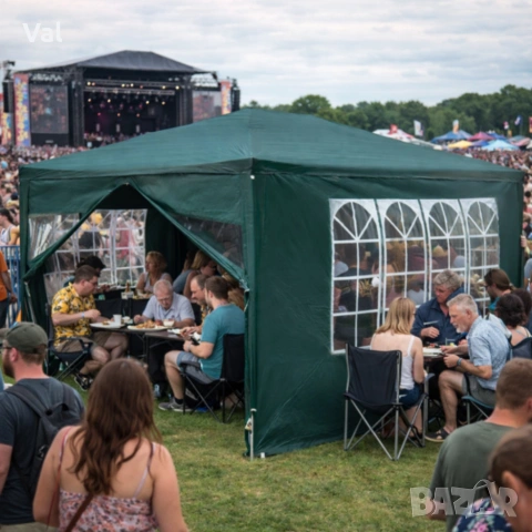Просторна градинска шатра - стабилна конструкция и водоустойчива рамка, снимка 9 - Други - 53779896