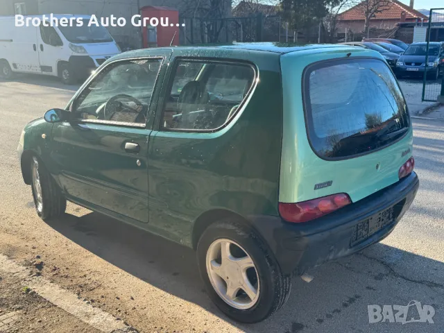 Fiat Seicento 1.0i 2002 г. - Нов внос - Бартер, снимка 6 - Автомобили и джипове - 47552125