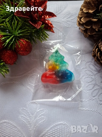 Бюджетни глицеринови сапунчета за Коледните празници, снимка 14 - Коледни подаръци - 52730197