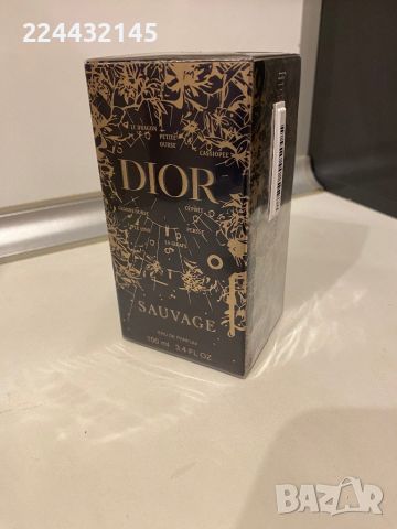 Dior Sauvage Parfum Limited Edition Spray 100ml Barcod , снимка 2 - Мъжки парфюми - 46463646