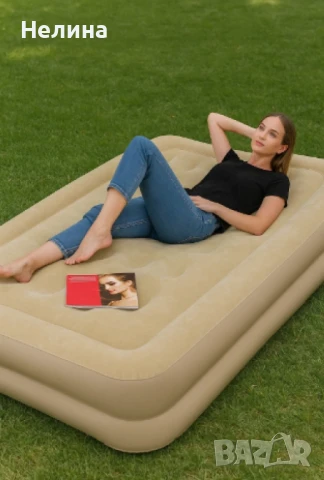 Надуваемо легло Leexssoy, снимка 3 - Други - 50723024