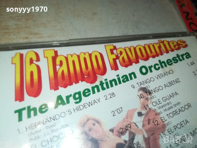 16 TANGO FAVOURITES CD 2309251051, снимка 10 - CD дискове - 51804677
