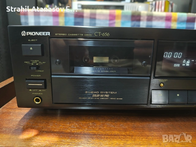 Pioneer CT-656 Триглав Стерео Дек, снимка 4 - Декове - 53250852