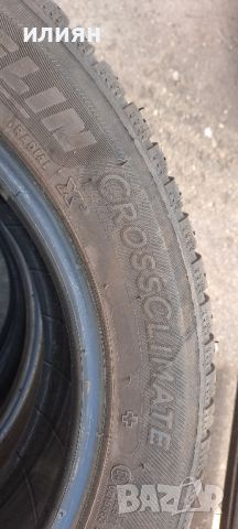 3бр гуми Michelin всесезонни 185 55 15 CrossClimate dot2019г, снимка 7 - Гуми и джанти - 46159351