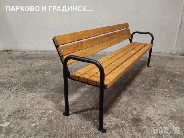 Пейка,паркова,градинска ,дължина 200 см., снимка 2 - Градински мебели, декорация  - 53622871