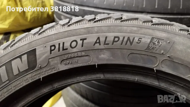 2 гуми Michelin Alpin 245/45/18, снимка 2 - Гуми и джанти - 47173842