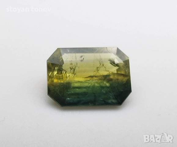 Рядък ненагряван двуцветен сапфир 3.29кт.! Сертифициран! нов!, снимка 12 - Други - 52230922