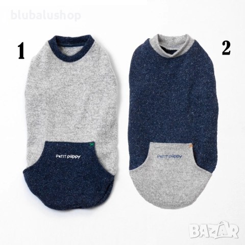 Памучни блузи за кучета – меки, удобни, с джоб на гърба