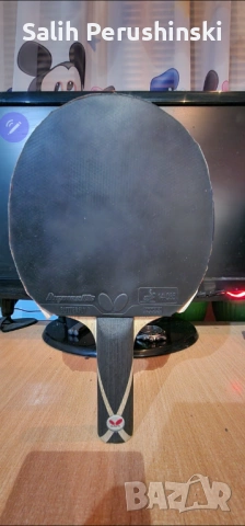 Хилка за тенис на маса Kreanga PowerKev Carbon!, снимка 2 - Тенис - 53651465