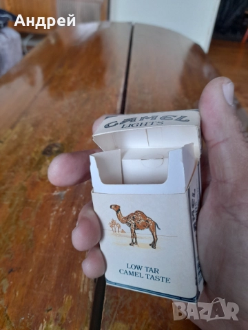 Кутия от цигари Camel, снимка 6 - Колекции - 52940363
