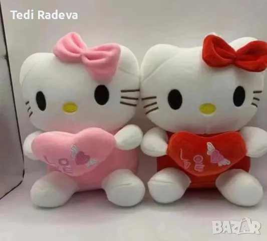 Мека плюшена играчка Hello Kitty, снимка 1 - Плюшени играчки - 48471381