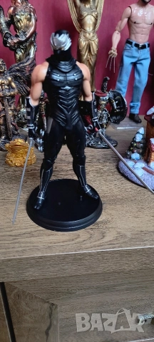 Детайлна статуетка на Ninja Gaiden black-18 см,нова, снимка 9 - Колекции - 53328129