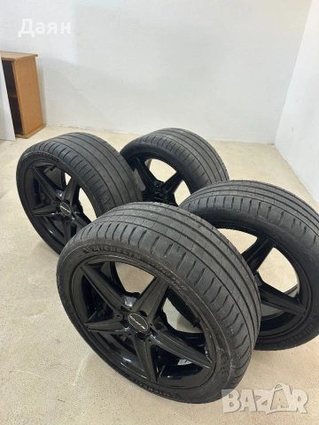 Джанти Mercedes-Benz AMG BORBET спорт пакет 18 с гуми MICHELIN, снимка 10 - Гуми и джанти - 53985509