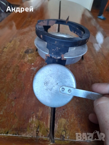 Стар спиртен котлон,спиртник #14, снимка 5 - Други ценни предмети - 53539736