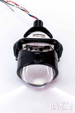 LED Лупи за вграждане 2.5 инча 45W 7000LM 2 бр к-т къси и дълги, снимка 4 - Аксесоари и консумативи - 51808102