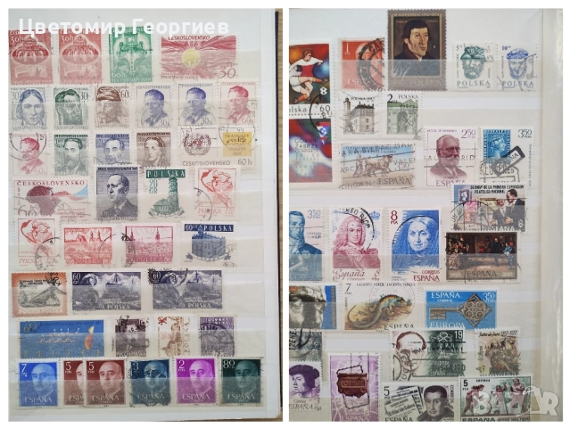 Класьор с марки 900 бр. К.1, снимка 9 - Филателия - 51891111