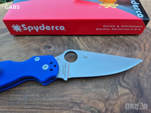 Сгъваем нож Spyderco Paramilitary C223, снимка 6 - Ножове - 50786930