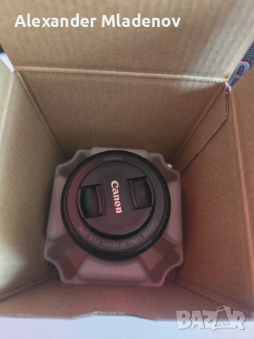 Canon RF 50mm 1.8 STM, снимка 9 - Обективи и филтри - 53293627