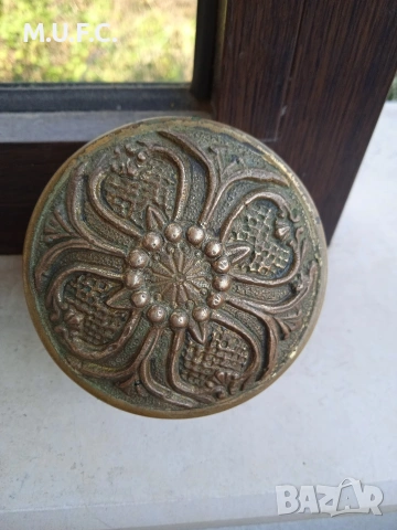 Бронзова дръжка за врата 19век., снимка 16 - Антикварни и старинни предмети - 54245130