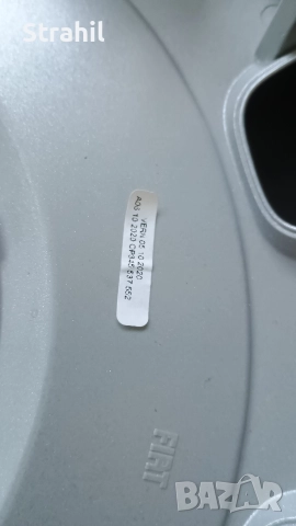 Комплект оригинални тасове (14) за Fiat 500, снимка 8 - Части - 52879662