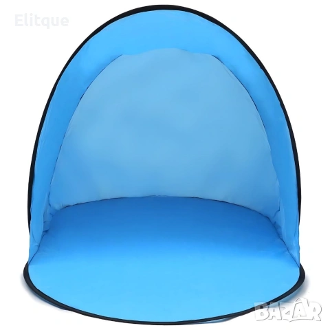 Автоматична плажна палатка с параван, UV защита 30+, 150x150x90 см, снимка 7 - Декорация за дома - 54196009