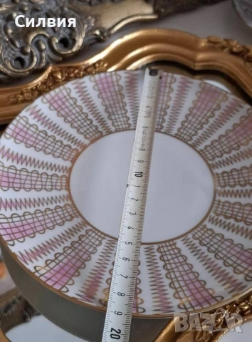 Винтидж порцеланово трио, снимка 11 - Чаши - 51638463