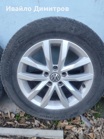 джанти с летни гуми 5*112/16, снимка 5 - Гуми и джанти - 52249884
