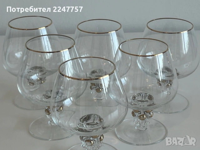 Луксозни кристални чаши , снимка 13 - Антикварни и старинни предмети - 54109771