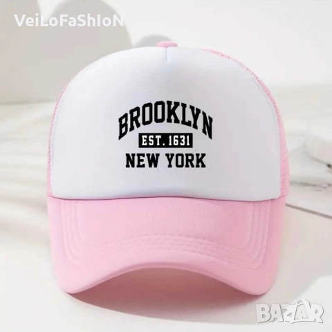 Нова дишаща шапка с козирка Brooklyn EST 1631 New York, снимка 4 - Шапки - 46808026
