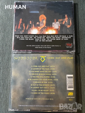 Twisted Sister - Doro - Warlock - Alcatrazz, снимка 4 - CD дискове - 51522388