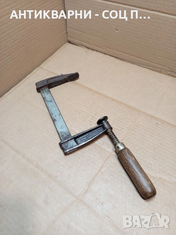 Стара Немска Дърводелска Стяга. НОМЕР 1650., снимка 8 - Антикварни и старинни предмети - 53750173