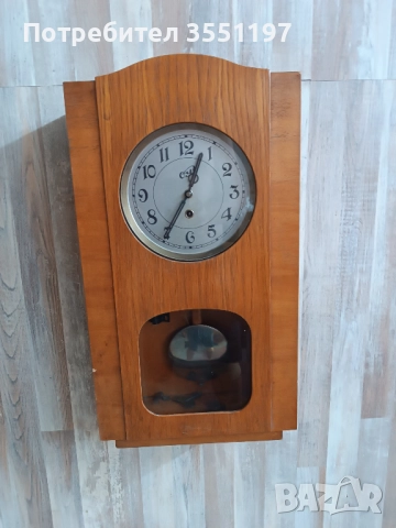 Стенен часовник , снимка 4 - Антикварни и старинни предмети - 51501514