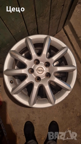 Продавам лети джанти за Опел, снимка 5 - Гуми и джанти - 52344064