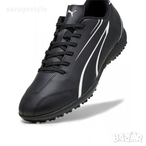 Футболни маратонки PUMA Vitoria Turf Training Football Shoes Black, снимка 3 - Маратонки - 46608363