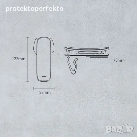 Стойка за телефона в колата на BASEUS - универсална поставка за кола, снимка 8 - Аксесоари и консумативи - 46820584