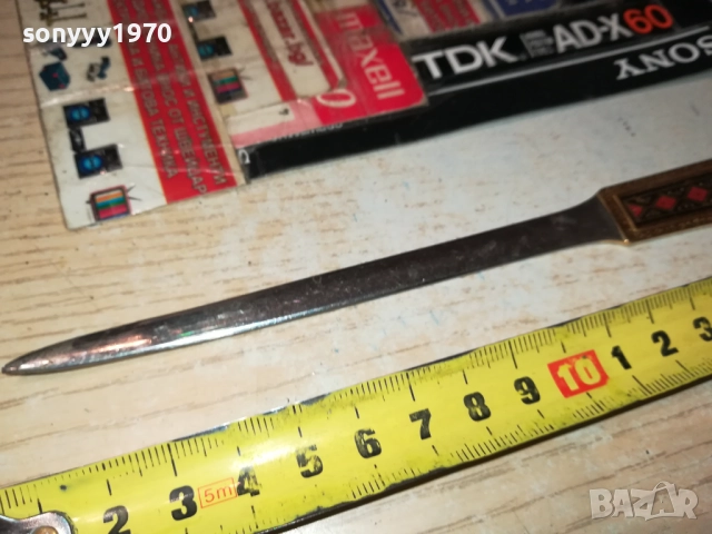 НОЖ ЗА ПИСМА ОТ ФРАНЦИЯ 1610251849, снимка 4 - Антикварни и старинни предмети - 52078696