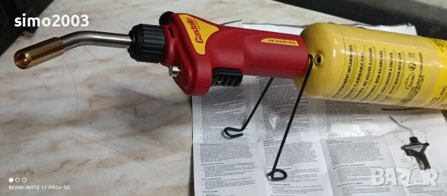 Мап газ горелка 2100°С за малко пари!, снимка 4 - Поялници и запояване - 52565154