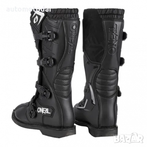 МОТОКРОС БОТУШИ O'NEAL RIDER PRO BOOT BLACK, снимка 5 - Аксесоари и консумативи - 48767483