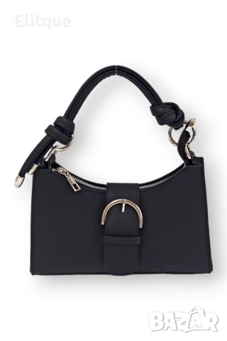 Малка дамска кожена чанта с цип, голямо разнообразие от цветове, снимка 17 - Чанти - 52864386