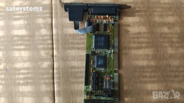Winbond W83757F Multi Controller 16-bit ISA IDE FLOPPY COM Print Card, снимка 6 - Други - 54009127