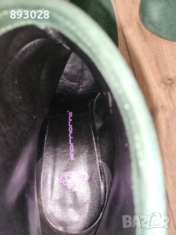 Дамски боти естествен набук Fornarina 39 номер, снимка 5 - Дамски боти - 53578934