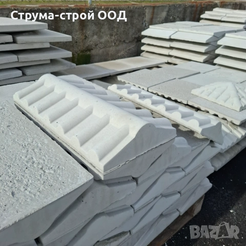 Бетонови / циментови колове 8/8/220 нови с арматура, Бетонови изделия., снимка 8 - Строителни материали - 53410249