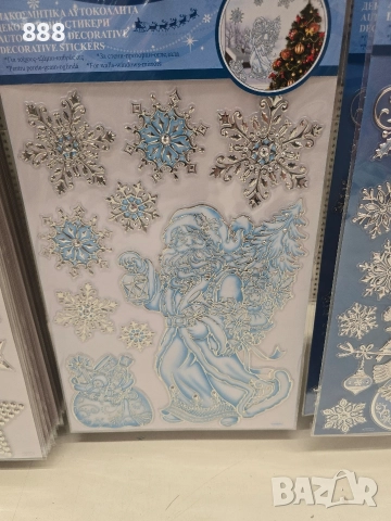 коледни стикери , снимка 4 - Декорация за дома - 48255226