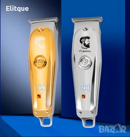 Професионална машинка с LSD дисплей Lexical LHC-5633, 600mAh, 6500RPM, Златист/Сребрист, снимка 2 - Машинки за подстригване - 52870812
