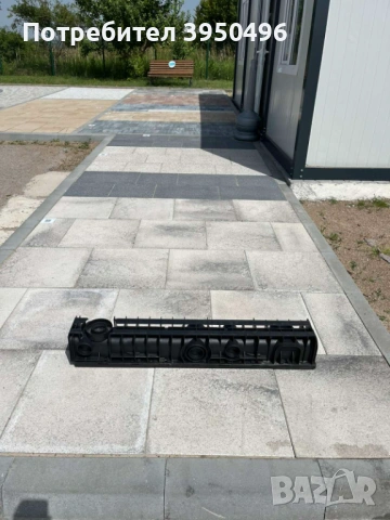 Линеен отводнител 100х100х1m с решетка PAGF, B125 - #Земелрок, снимка 2 - Строителни материали - 53052597