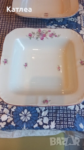 Квадратна порцеланова купа 2 бр., снимка 6 - Прибори за хранене, готвене и сервиране - 53941625