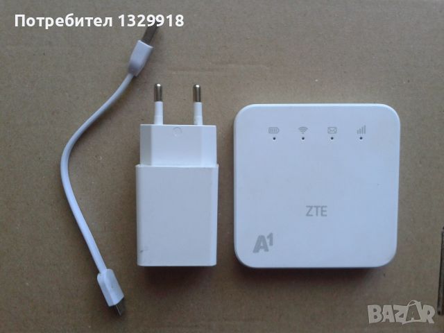 Продавам 4G рутер ZTE MF 927U /бисквитка/, снимка 1 - Рутери - 46361732