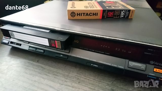 Видео Hitachi VT-126E VHS, снимка 7 - Плейъри, домашно кино, прожектори - 45669492