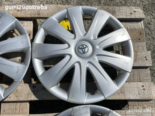 15 цола Тасове Toyota YARIS Тойота Оригинал, снимка 5 - Аксесоари и консумативи - 49425050